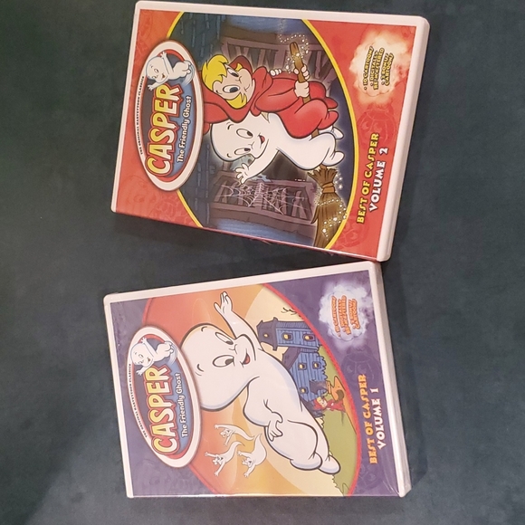 Casper the Friendly Ghost Wendy the Witch Vols. 1 & 2...& 2003 'Casper' 3 DVDs - Picture 2 of 12